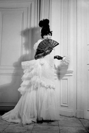 Older Coco Chanel pictures - Coco Chanel in a fancy dress costume.jpg